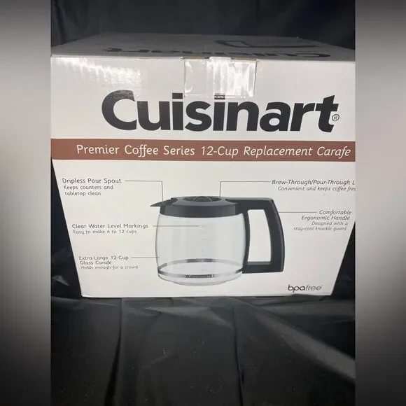 Cuisinart Premier Coffee Series 12-Cup Replacement Carafe - Picture 2 of 5
